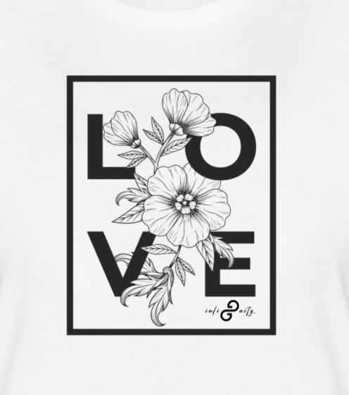 infinityG Frauen Shirt LIMITED EDITION 25 Stück weltweit "LOVE"
