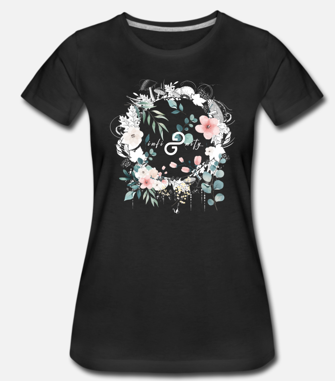 infinityG Frauen Shirt LIMITED EDITION 25 Stück weltweit "Flower_Circle"